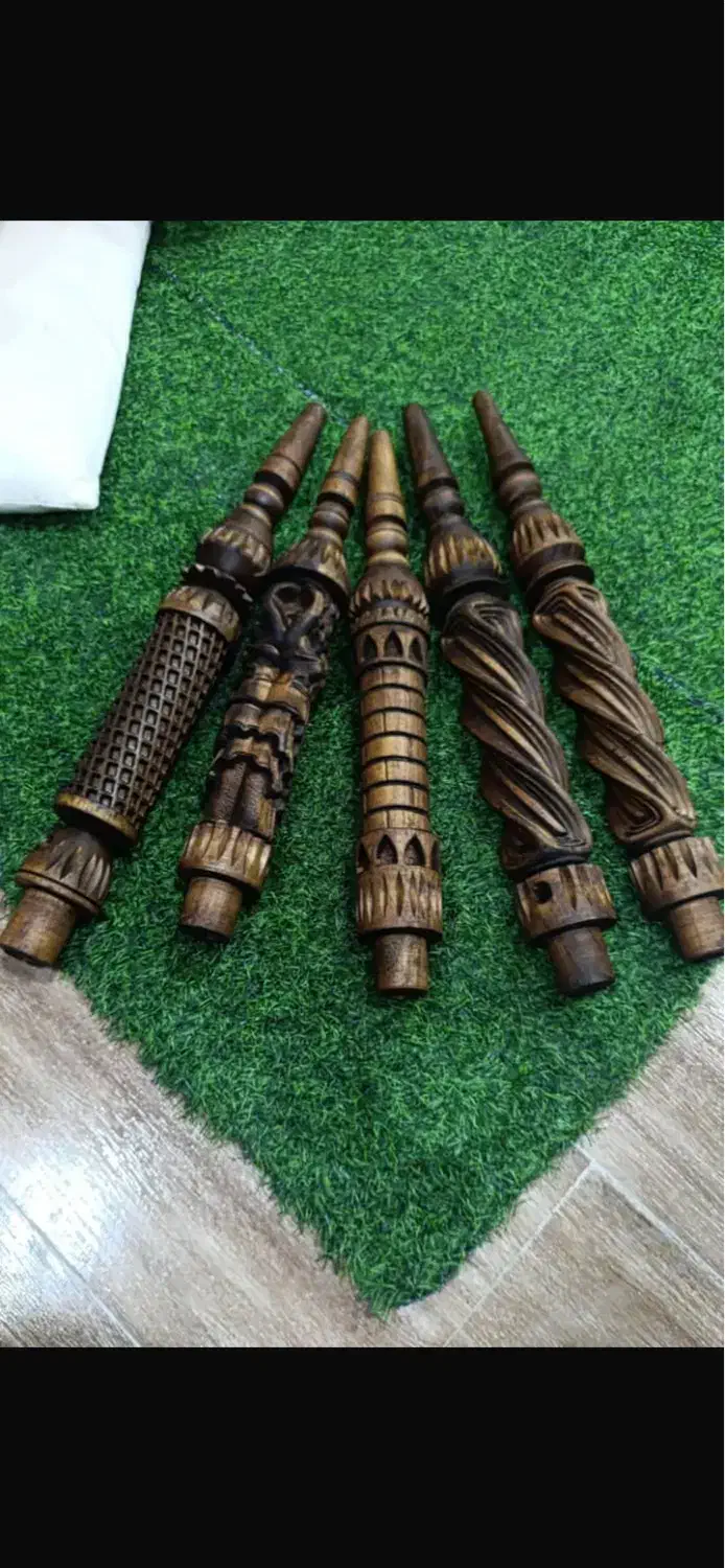 قلیان چوب گردو وطعم دژاوو|صنایع دستی و سایر لوازم تزئینی|زابل, |دیوار