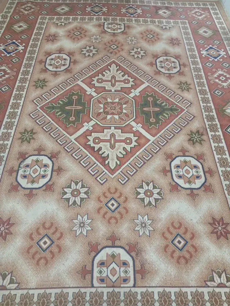 گلیم|گلیم، جاجیم، گبه|کرمان, |دیوار