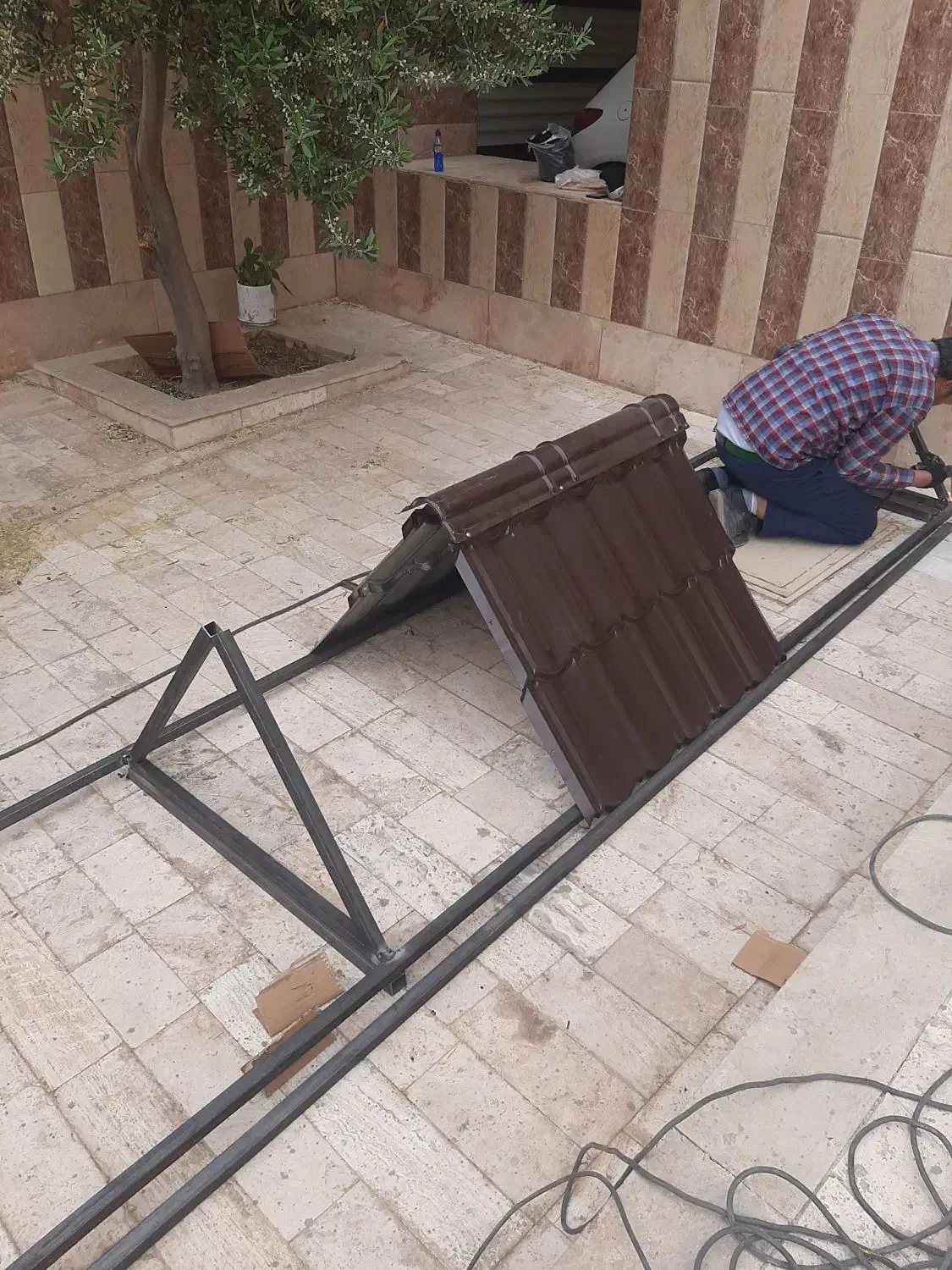 جوشکاری وشیروانی ودروپنجره|خدمات پیشه و مهارت|ساوه, |دیوار