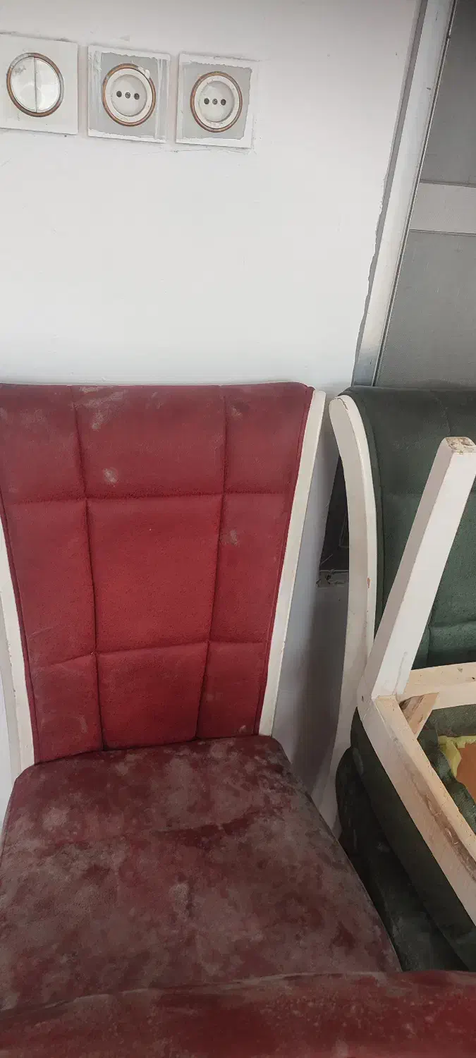 ۶ صندلی ناهارخوری چوبی|میز و صندلی غذاخوری|محمودآباد, |دیوار