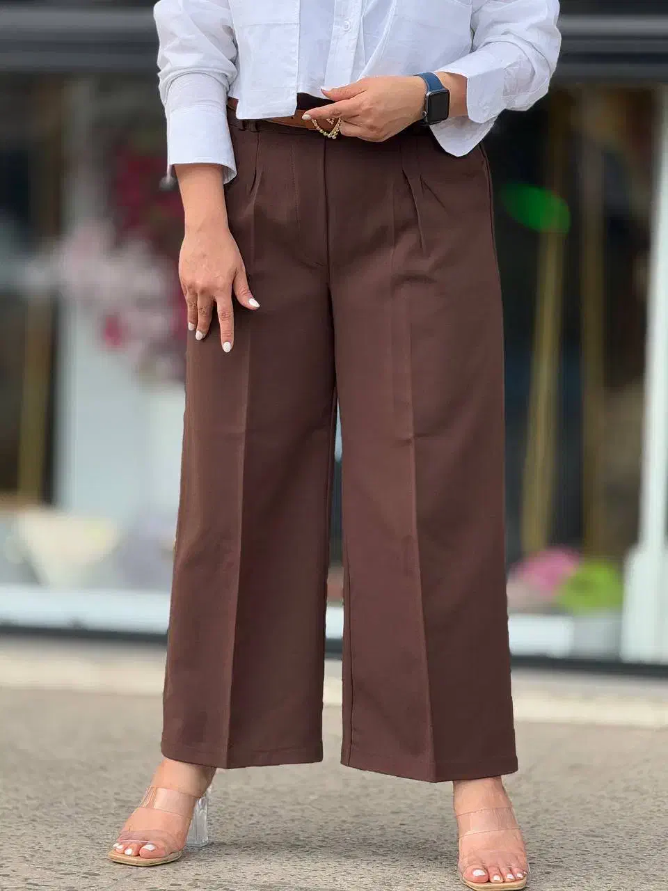 شلوار واید کمر کش|لباس|اهواز, زندوکیلی|دیوار