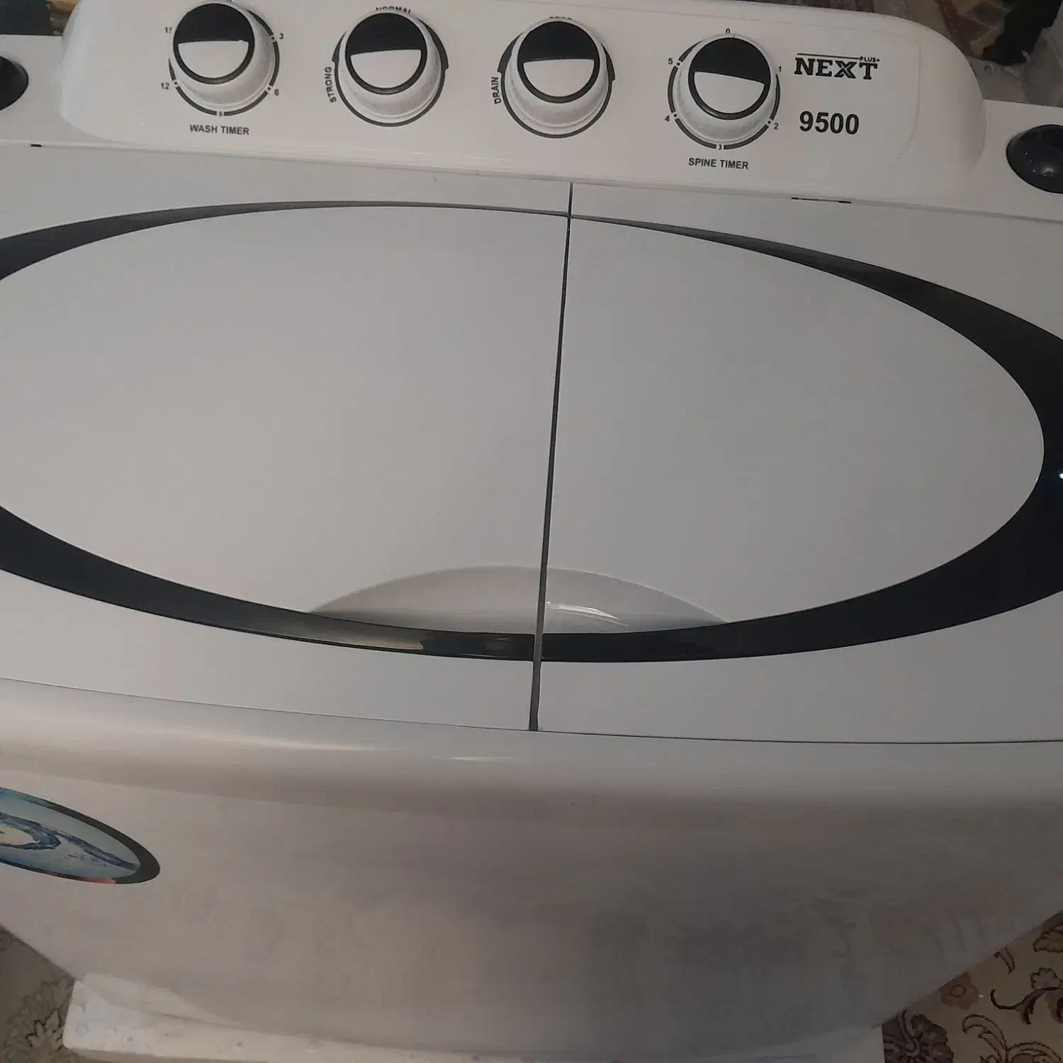 ماشین لباسشویی  دوقلو ۹.۵کیلو|ماشین لباسشویی و خشک‌کن لباس|ری, دیلمان|دیوار