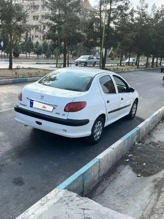 206 sd|خودرو سواری و وانت|فولادشهر, B1|دیوار