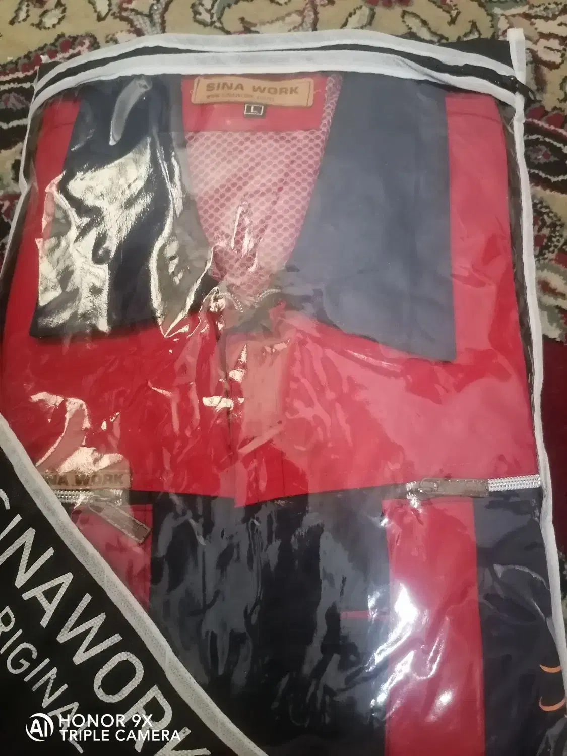 دوعدد لباس کار 1 عدد پوتین ایمنی سایز 45|کیف، کفش، کمربند|زرقان, |دیوار