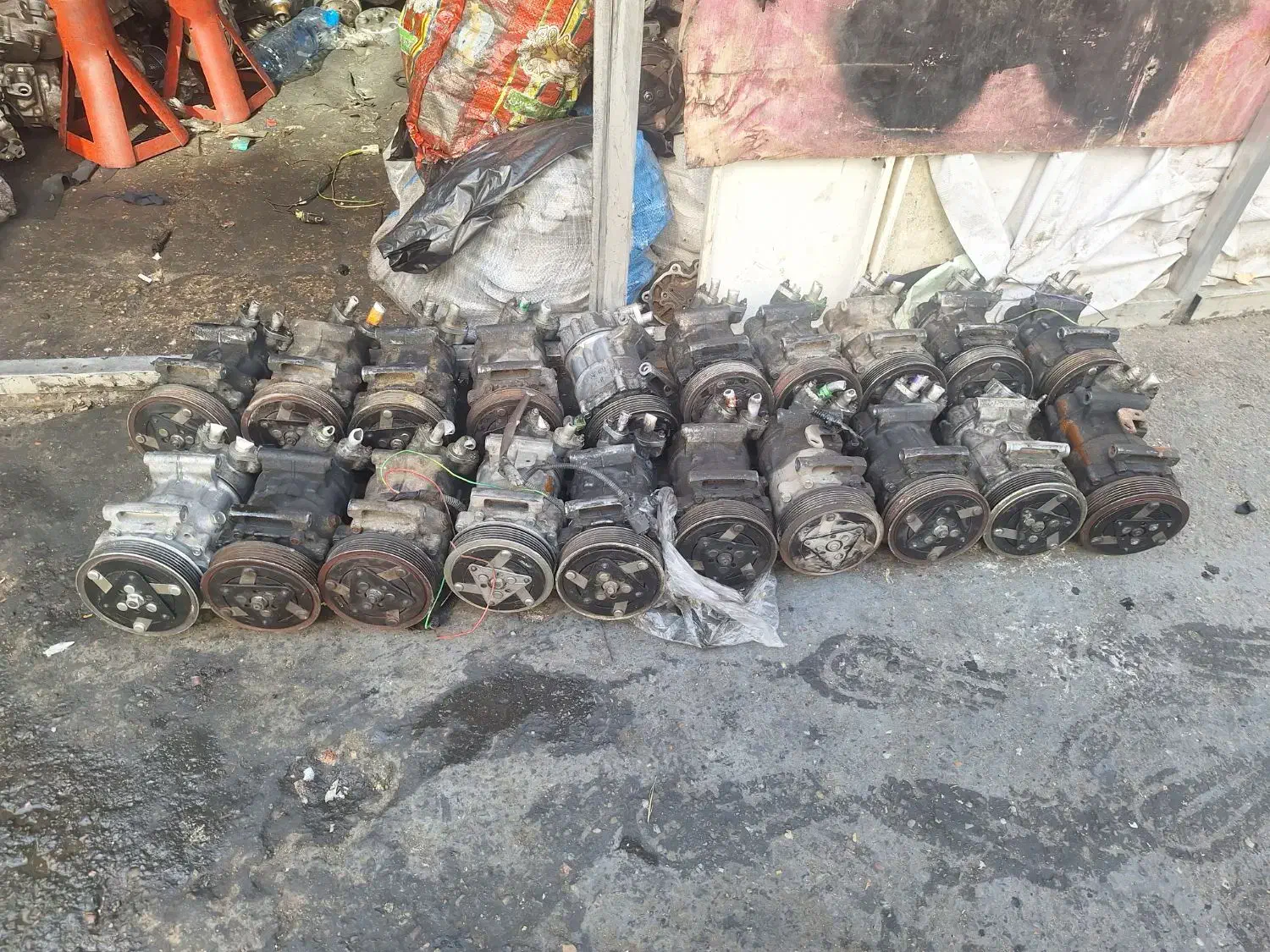 کمپرسور کولر 206 اروپایی|قطعات یدکی و لوازم جانبی|تهران, مظاهری|دیوار