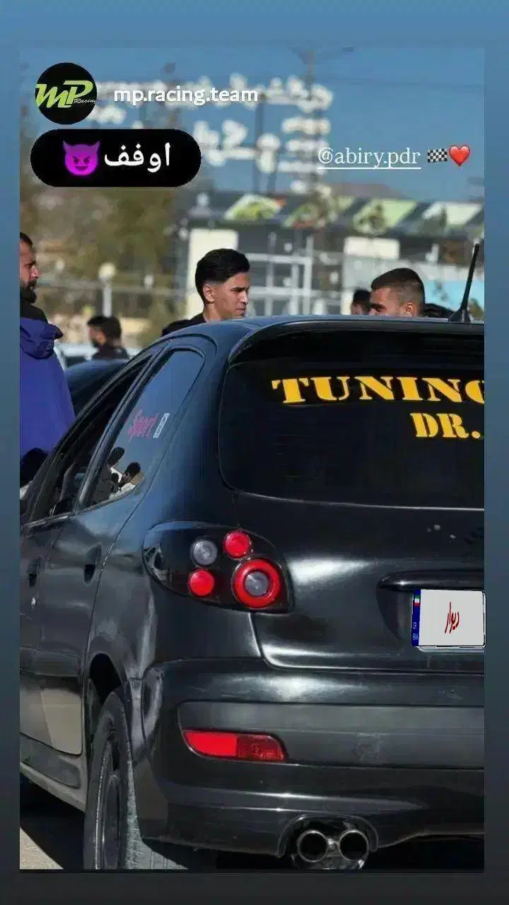 206 تغییر فیس به 207 با 180اسب بخار مسابقاتی|خودرو سواری و وانت|نیشابور, کریم آباد|دیوار