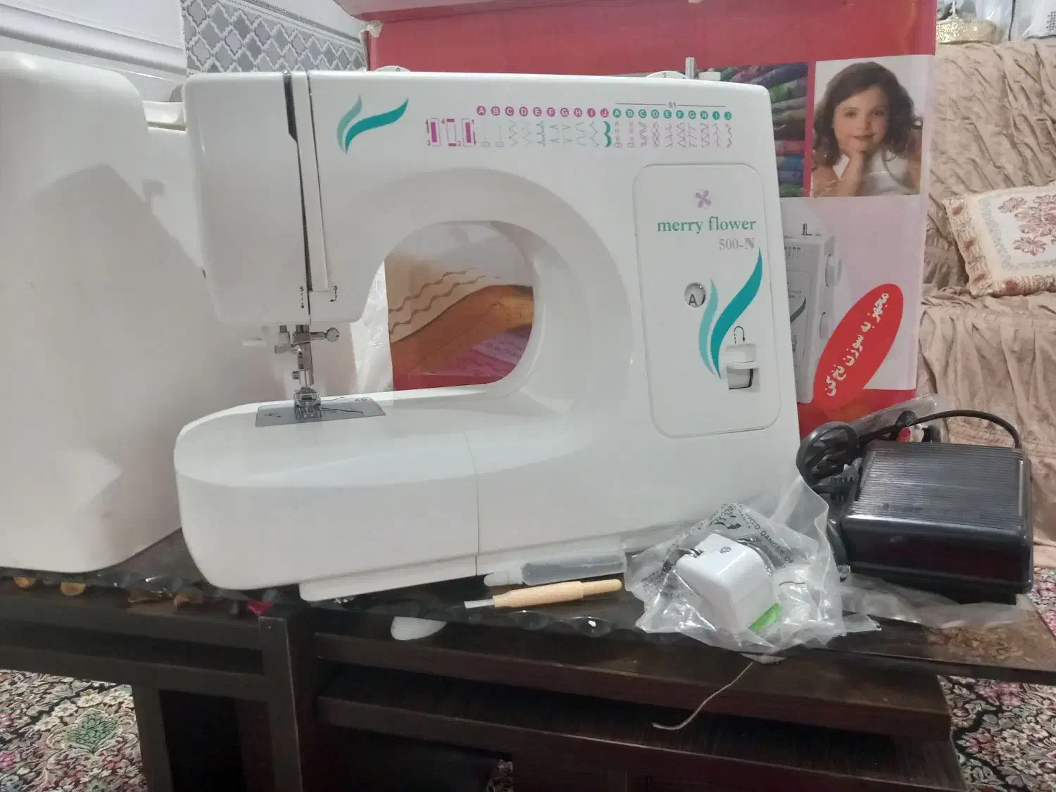 فروش چرخ خیاطی کاچیران|چرخ خیاطی و ریسندگی|کهنوج, |دیوار