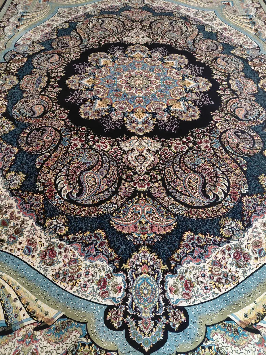 ۳تخته فرش ۱۲متری مدل گیسو ۱۲۰۰شانه|فرش|قرچک, پویینک|دیوار