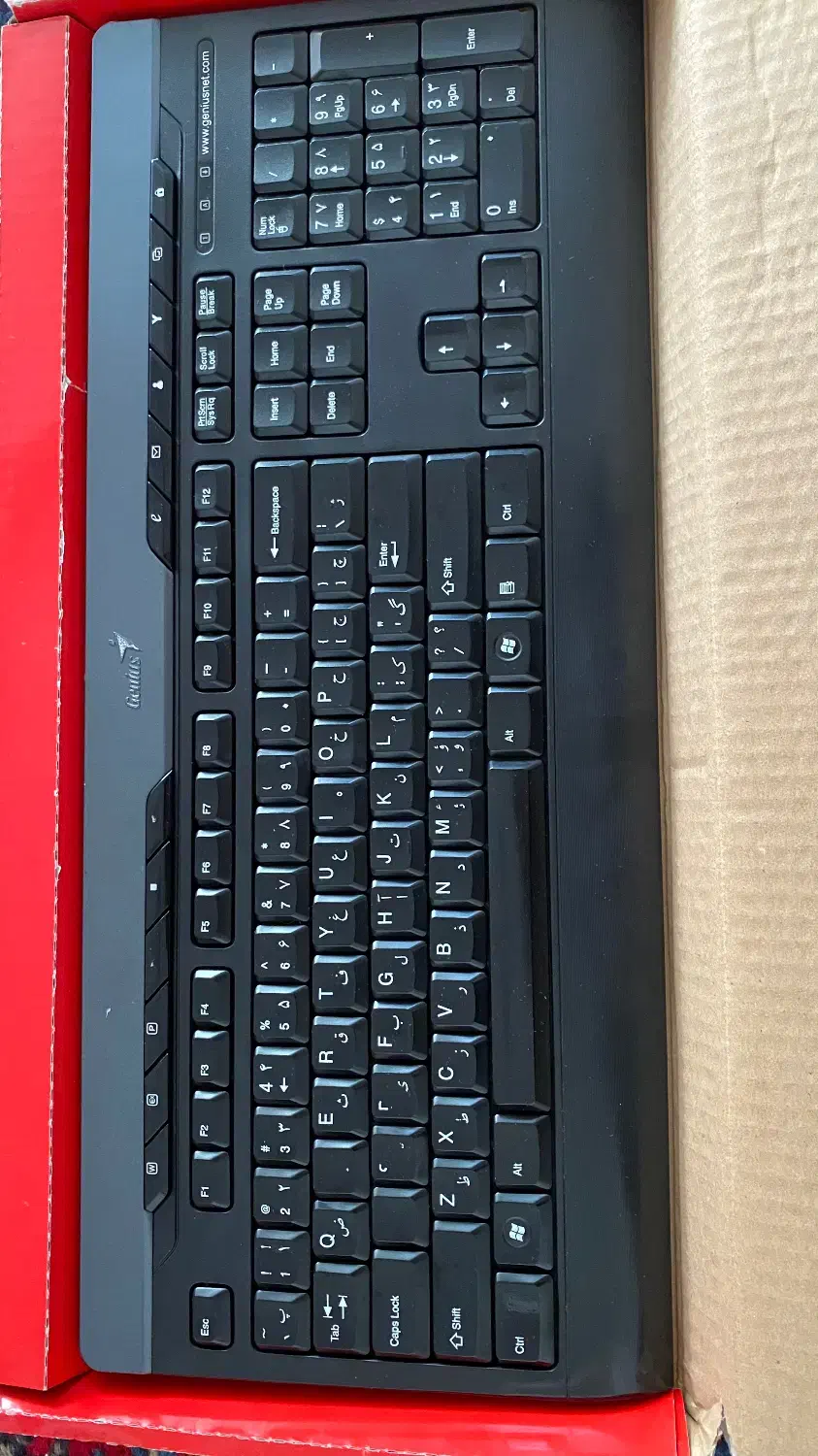 کیبرد جینیوس|قطعات و لوازم جانبی رایانه|آذرشهر, |دیوار