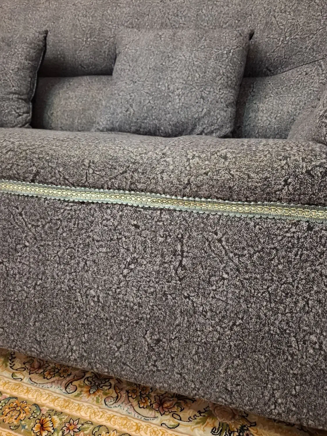 مبل ۷نفره با جلو مبلی|مبلمان خانگی و میز عسلی|گوراب زرمیخ, |دیوار