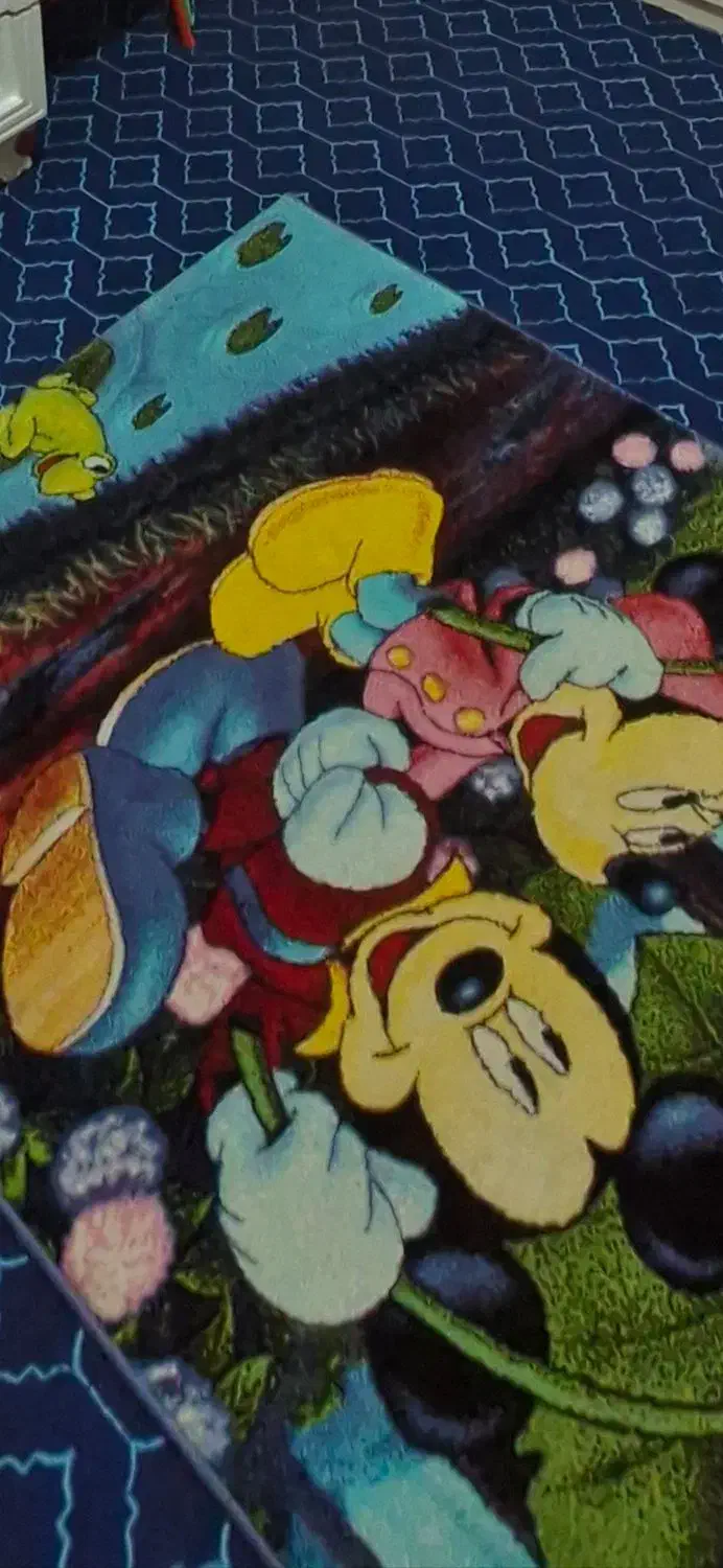 دوتا گلیم فرش و پرده ست|گلیم، جاجیم، گبه|محمدیه-قزوین, |دیوار