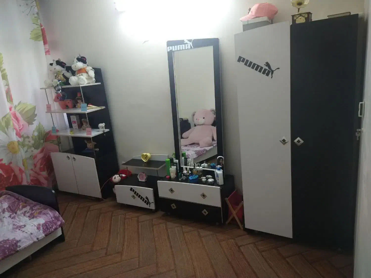 سرویس خواب  دخترانه|تخت و سرویس خواب|تهران, نیروی هوایی (پیروزی)|دیوار