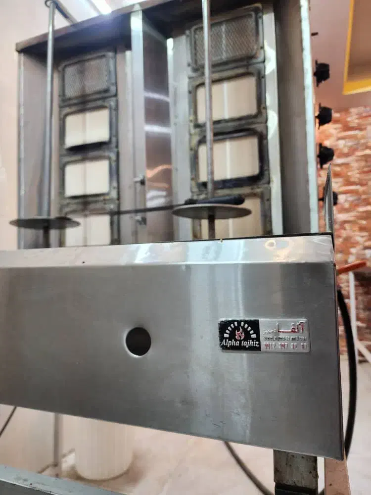 فر کباب ترکی دو سیخ|اجاق گاز و لوازم برقی پخت‌وپز|شهر بابک, |دیوار