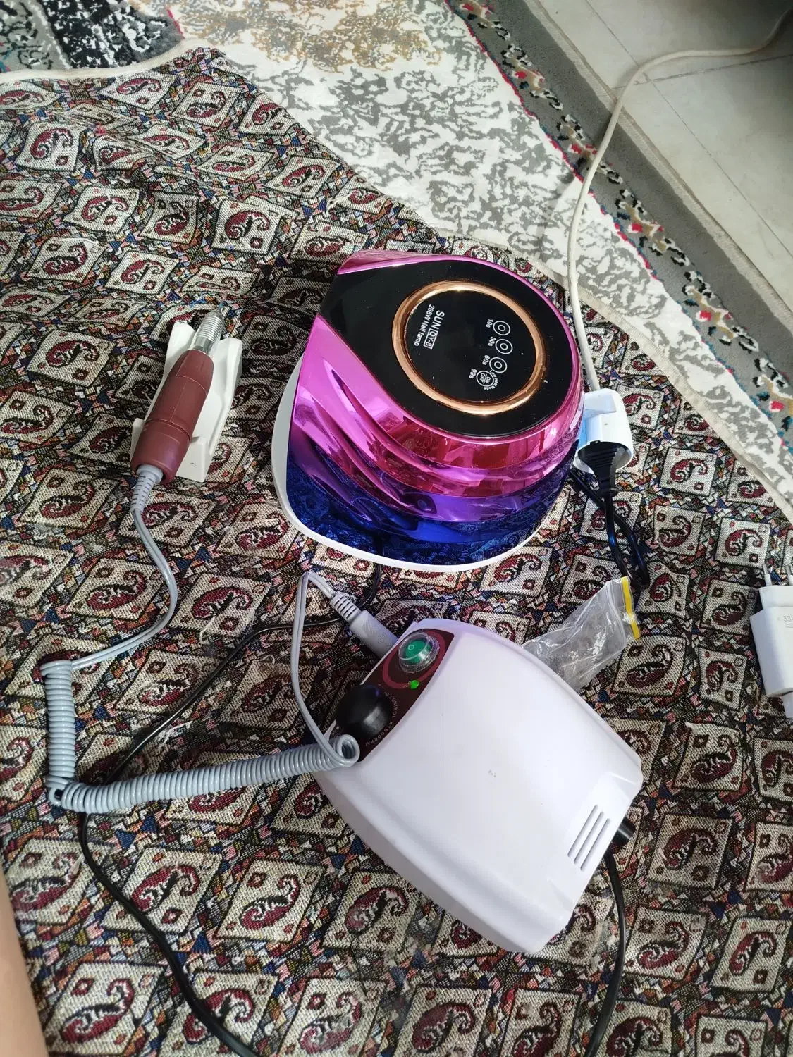 فروش وسایل کامل کاشت ناخن|آرایشی، بهداشتی، درمانی|اسلامشهر, شهرک سعیدیه|دیوار