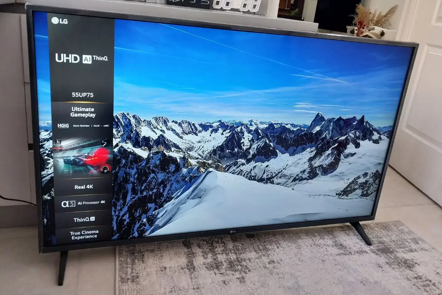 ال ای دی ال‌جی ۵۵ هوشمند فورکی دوگیرنده نو نو|تلویزیون و پروژکتور|هشتگرد, شهرک گلها|دیوار