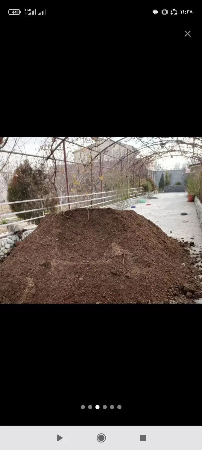 کود دامی گوسفندی گاو طیور و خاک باغ و باغچه|خدمات باغبانی و درختکاری|اسلام‌شهر, شهرک واوان|دیوار