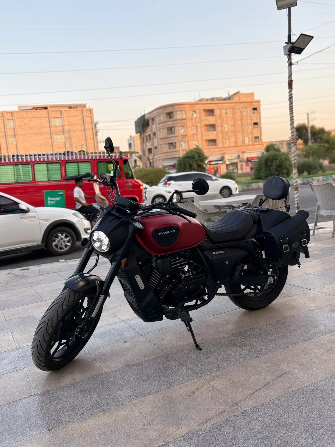 موتور HYOSUNG ۱۴۰۴|موتورسیکلت|اهواز, کوی جواهری|دیوار