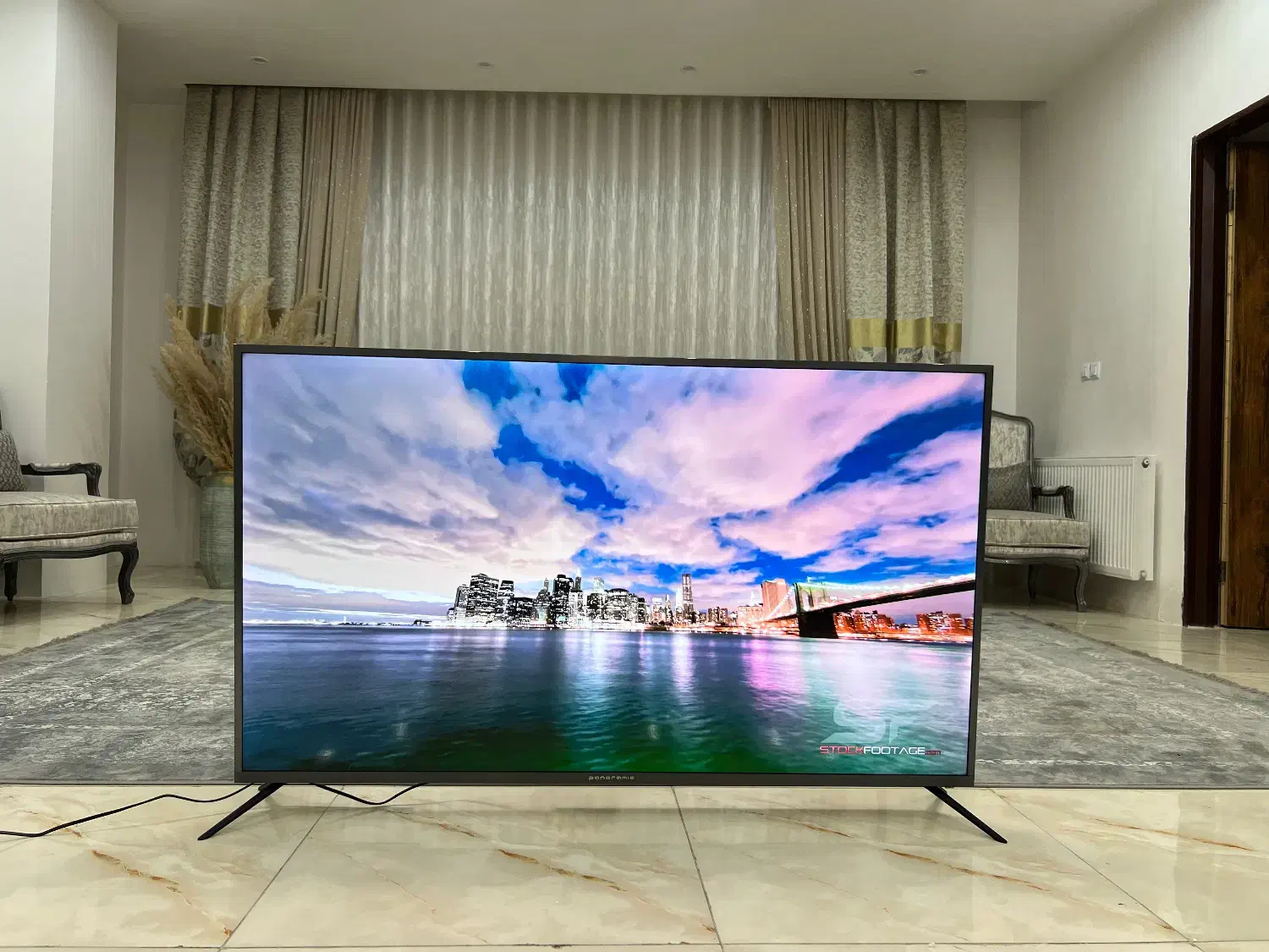 تلوزیون ۵۵ اینج تکنو هوشمند اندروید اسمارت فورکی|تلویزیون و پروژکتور|شاهدشهر, |دیوار