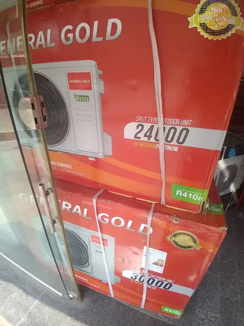 داکت اسپیلت 24000 GENERAL GOLD اقساط چکی|کولر گازی و فنکوئل|تهران, خلیج فارس|دیوار