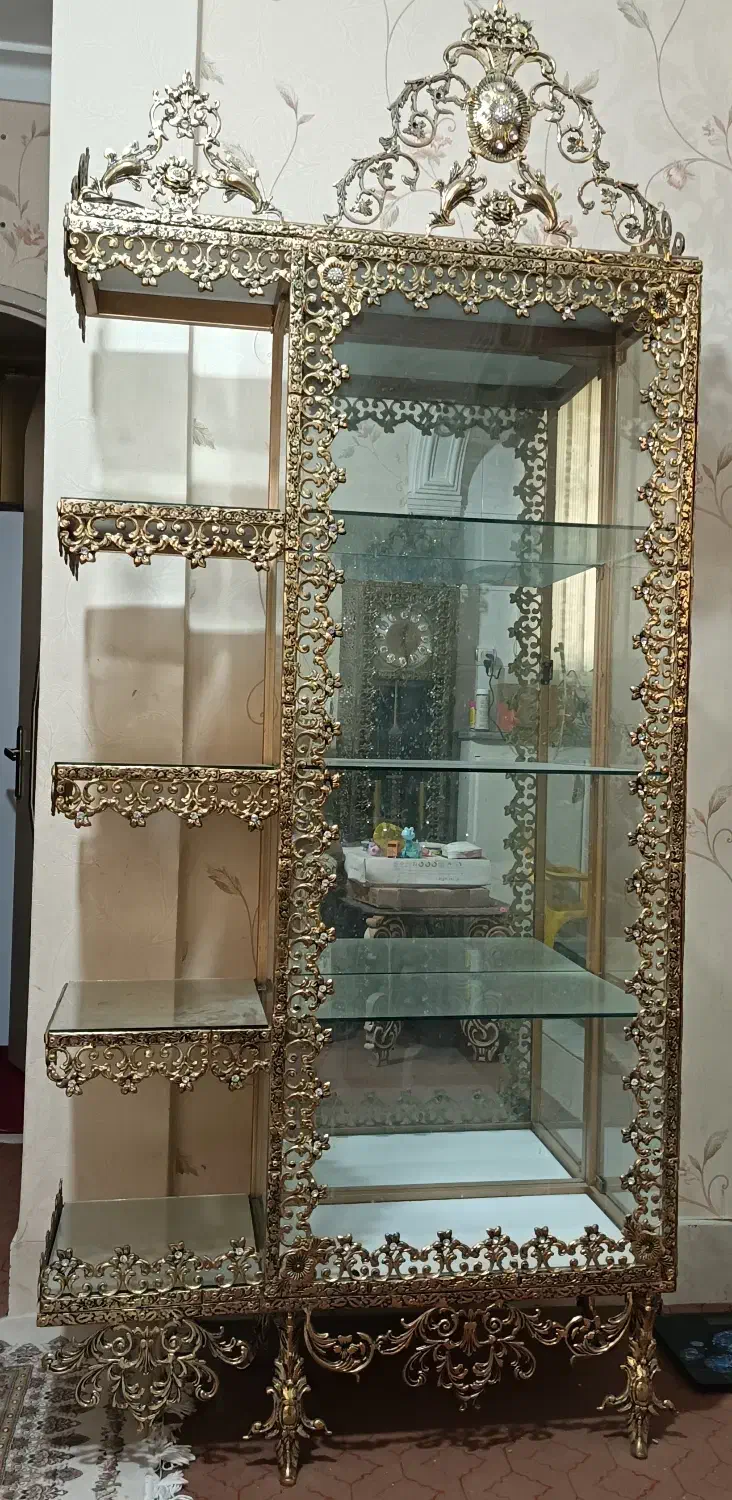 بوفه برنز اصل|بوفه، ویترین، کنسول|میانه, |دیوار