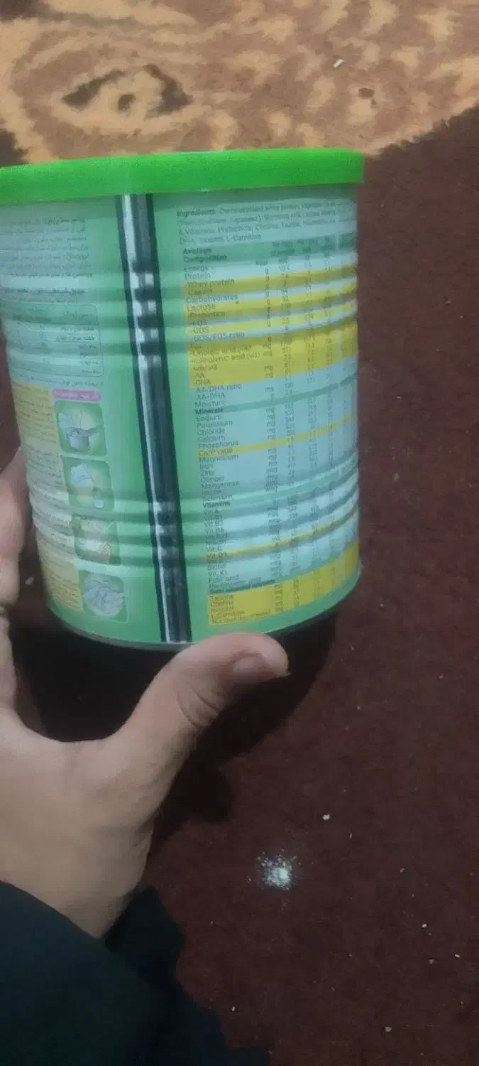 قوطی شیر خشک|ظروف نگهدارنده، پلاستیکی، یکبارمصرف|بم, |دیوار