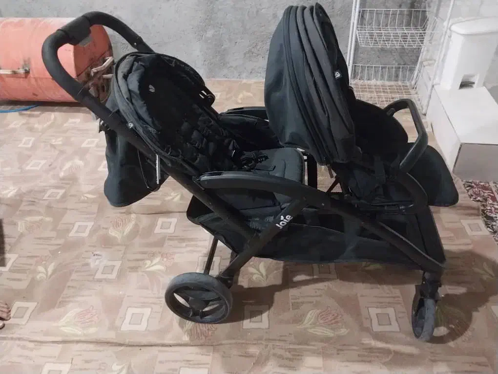 فروش کاسکه دوقلویی مارک joie درحد نو|کالسکه و لوازم جانبی|کوشکنار, |دیوار