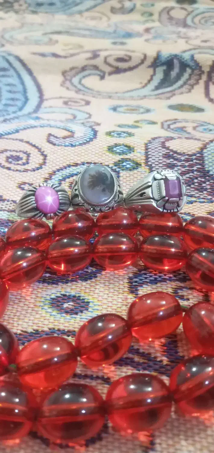 انگشتر و تسبیح|جواهرات|زنجان, |دیوار