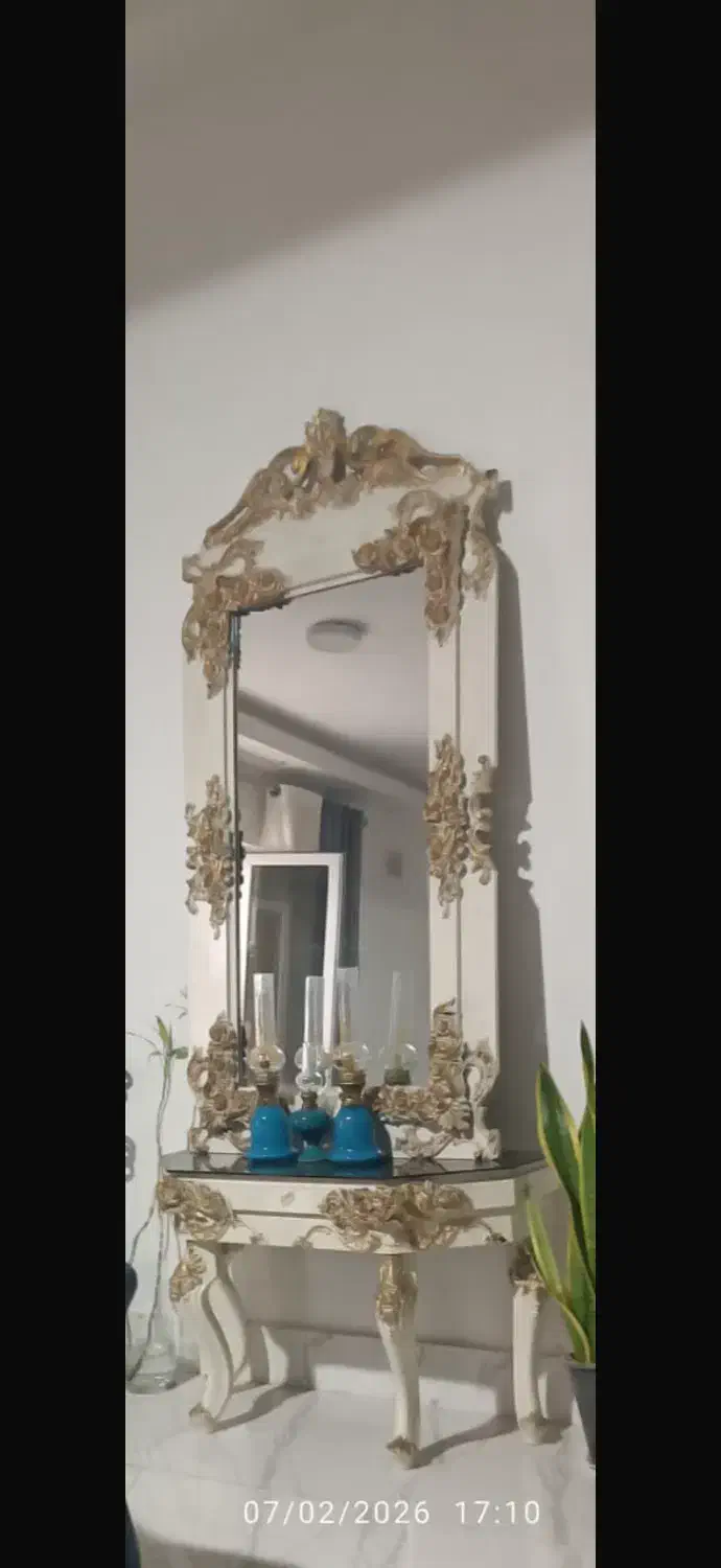 آینه کنسول|بوفه، ویترین، کنسول|جم, |دیوار