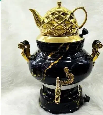 سماورگازی3کاره،کتری قوری طلایی.لوازم خانگی آل رسول|سماور، چایساز، قهوهساز|زاهدان, |دیوار