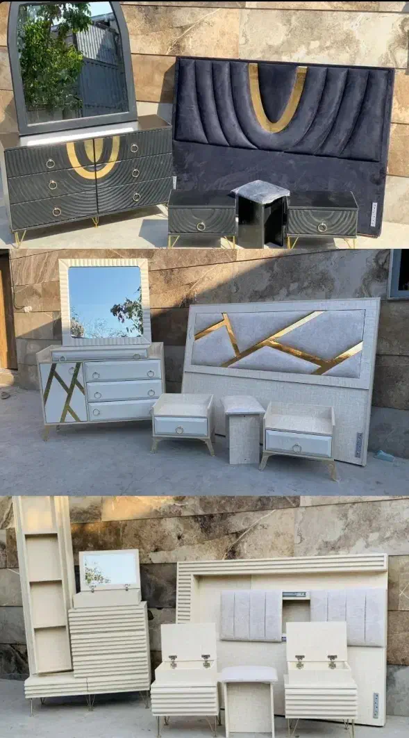 سرویس خواب|تخت و سرویس خواب|نور, |دیوار