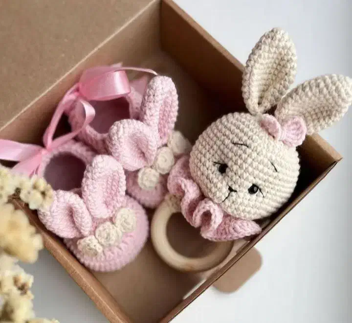 عروسک بافتنی جغجغه پاپوش بندپستونک|اسباب و اثاث بچه|یاسوج, |دیوار