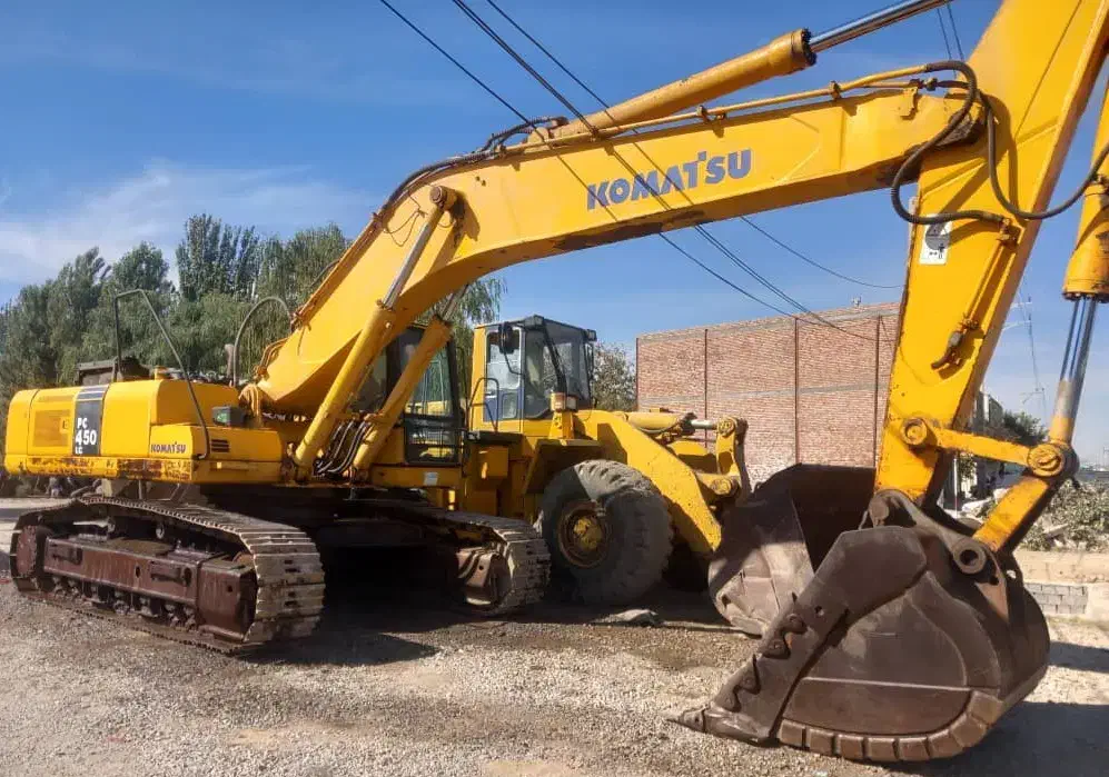 بیل مکانیکی کوماتسو ۴۵۰ خط ۷ مدل ۲۰۱۵ شرایط اقساطی|خودرو سنگین|تهران, آذربایجان|دیوار