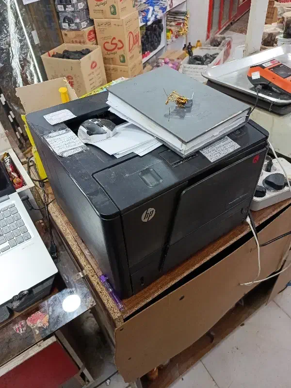 پرینتر لیزری اچ پی|پرینتر، اسکنر، کپی، فکس|لردگان, |دیوار
