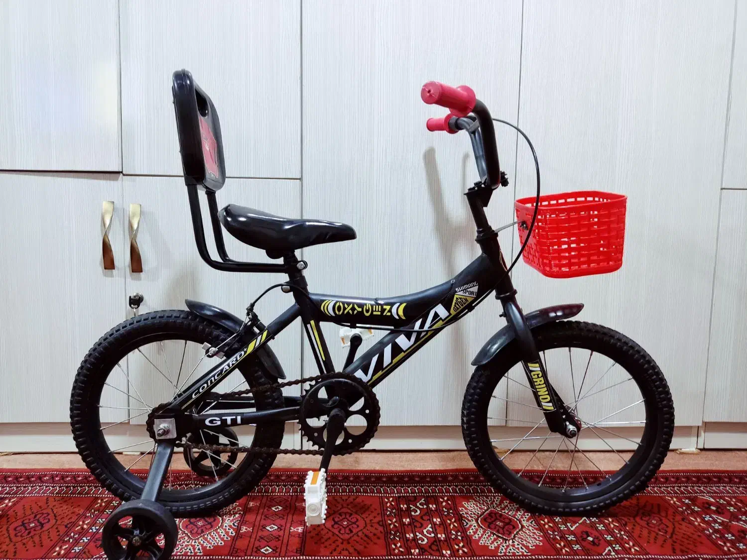 دوچرخه سایز 16|دوچرخه، اسکیت، اسکوتر|گنبد کاووس, |دیوار