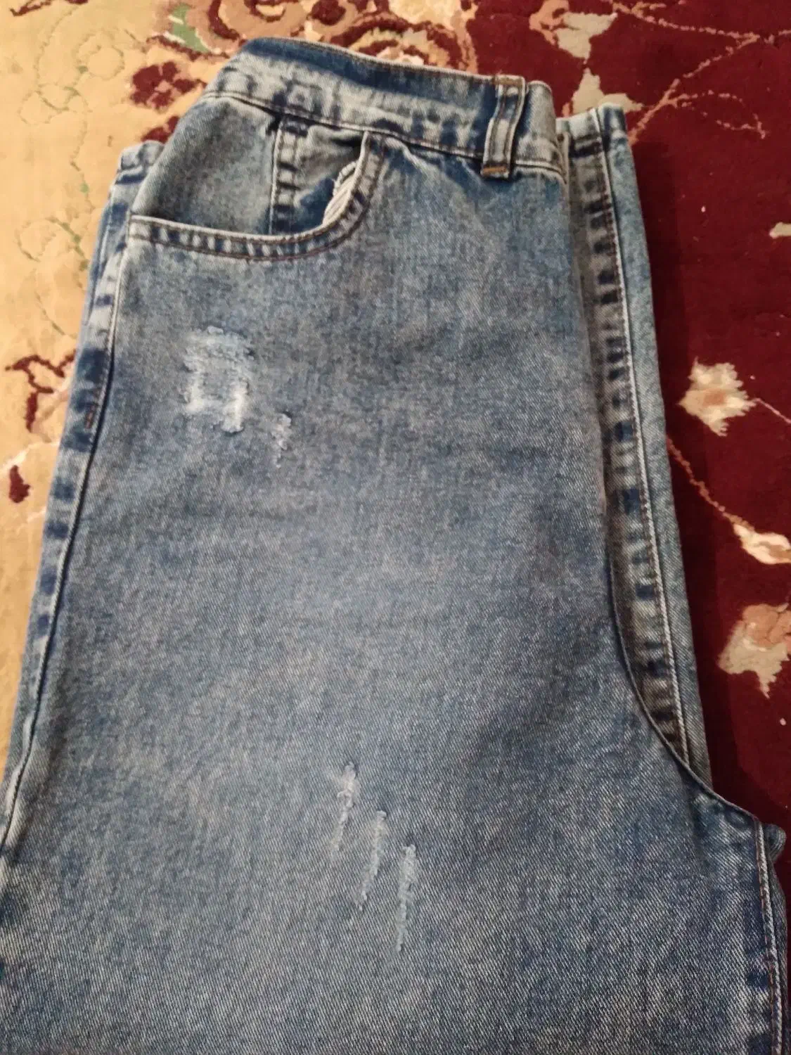 شلوار فول واید لگ قد ۸۵ نو نو|لباس|مسجد سلیمان, |دیوار