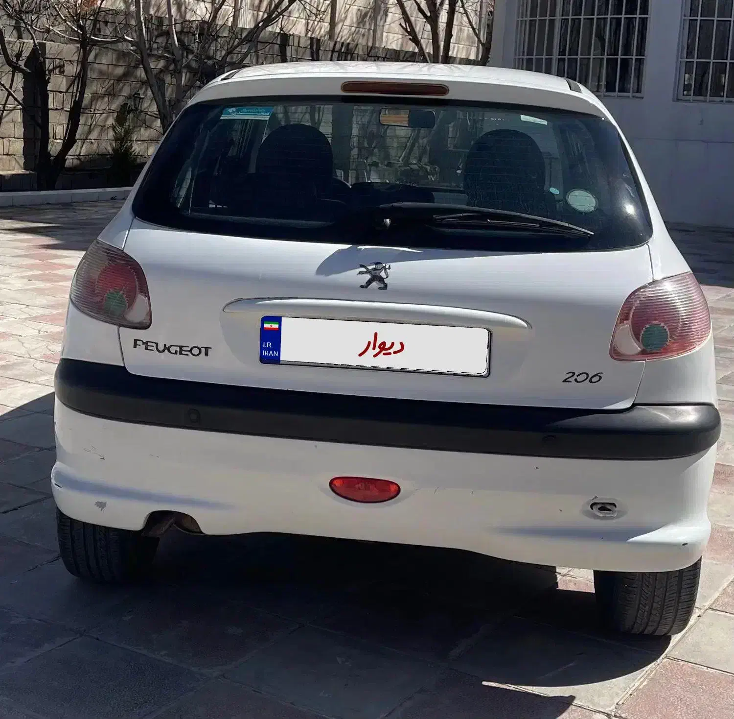 پژو ۲۰۶ تیپ ۵|خودرو سواری و وانت|شیراز, گویم|دیوار