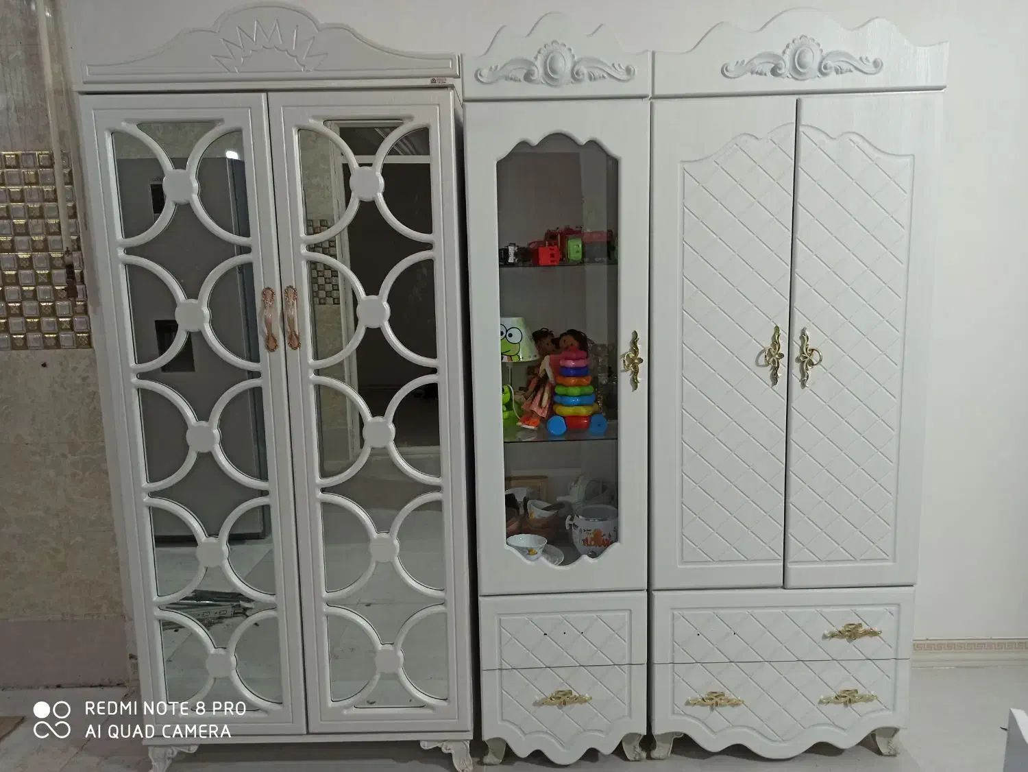 بوفه در حد نو|جاکفشی، کمد، دراور|شال, |دیوار