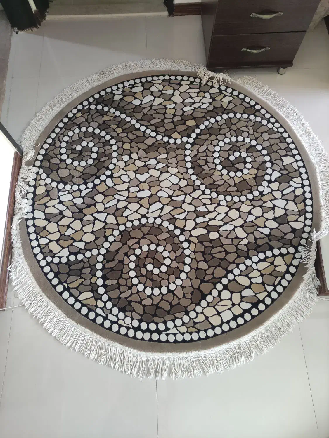 قالی گرد|فرش|مشهد, جاهد شهر|دیوار