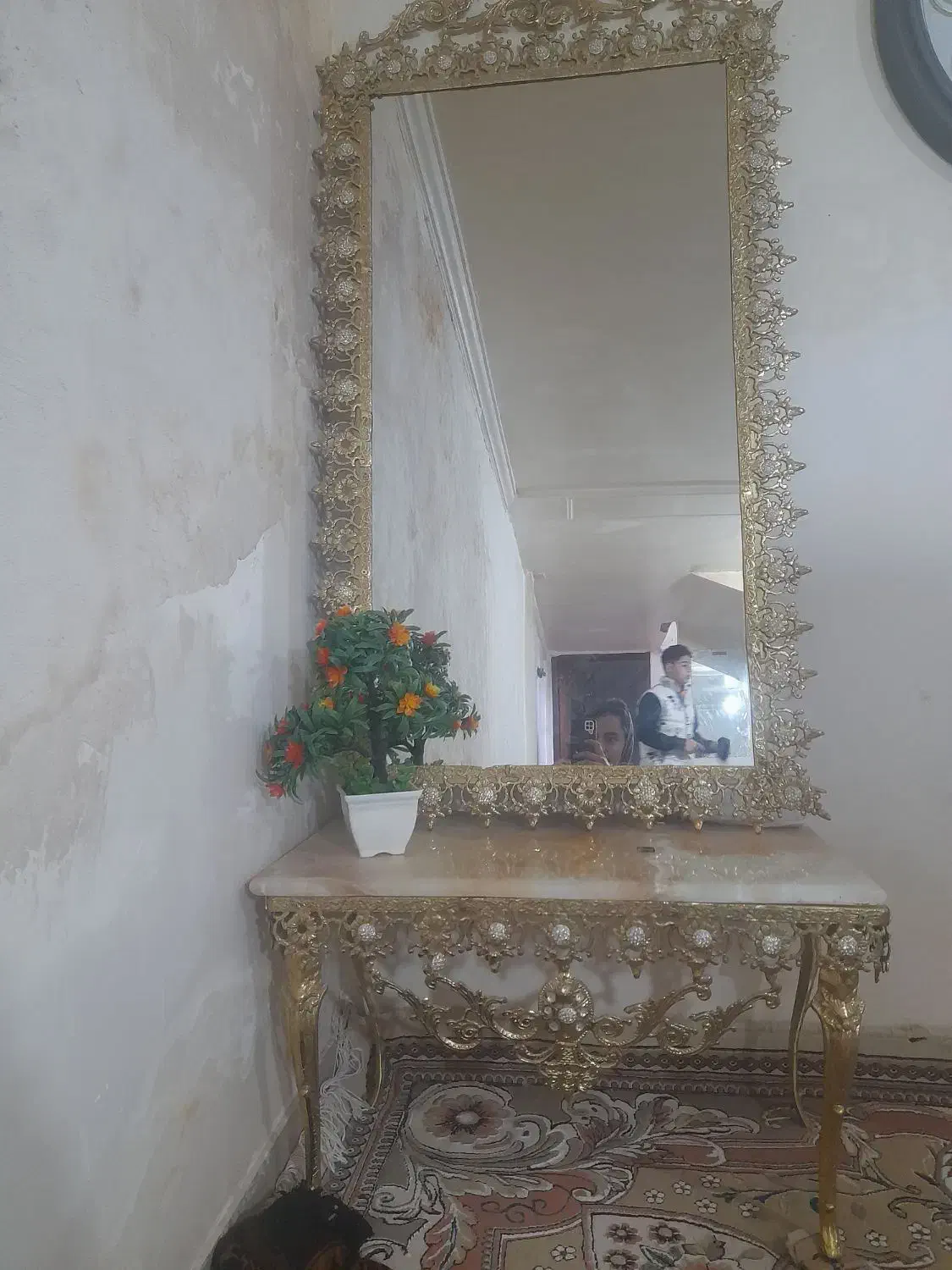 اینع برنز|آینه|نورآباد, |دیوار