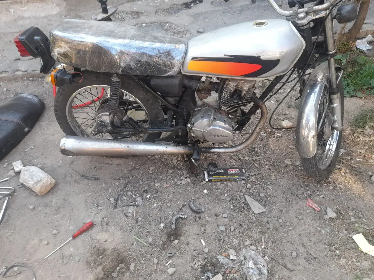 موتور مزایده مدل ۹۲|موتورسیکلت|تنکمان, |دیوار