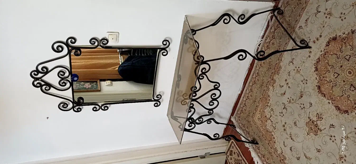 اینه و کنسول فرفورژه|بوفه، ویترین، کنسول|پرند, فاز ۵|دیوار