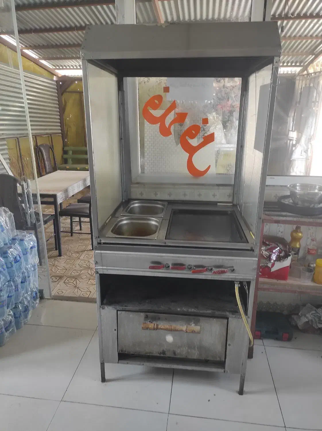 فروش وسایل فست فود دی وفلافل|کافی‌شاپ و رستوران|ثلاث باباجانی, |دیوار