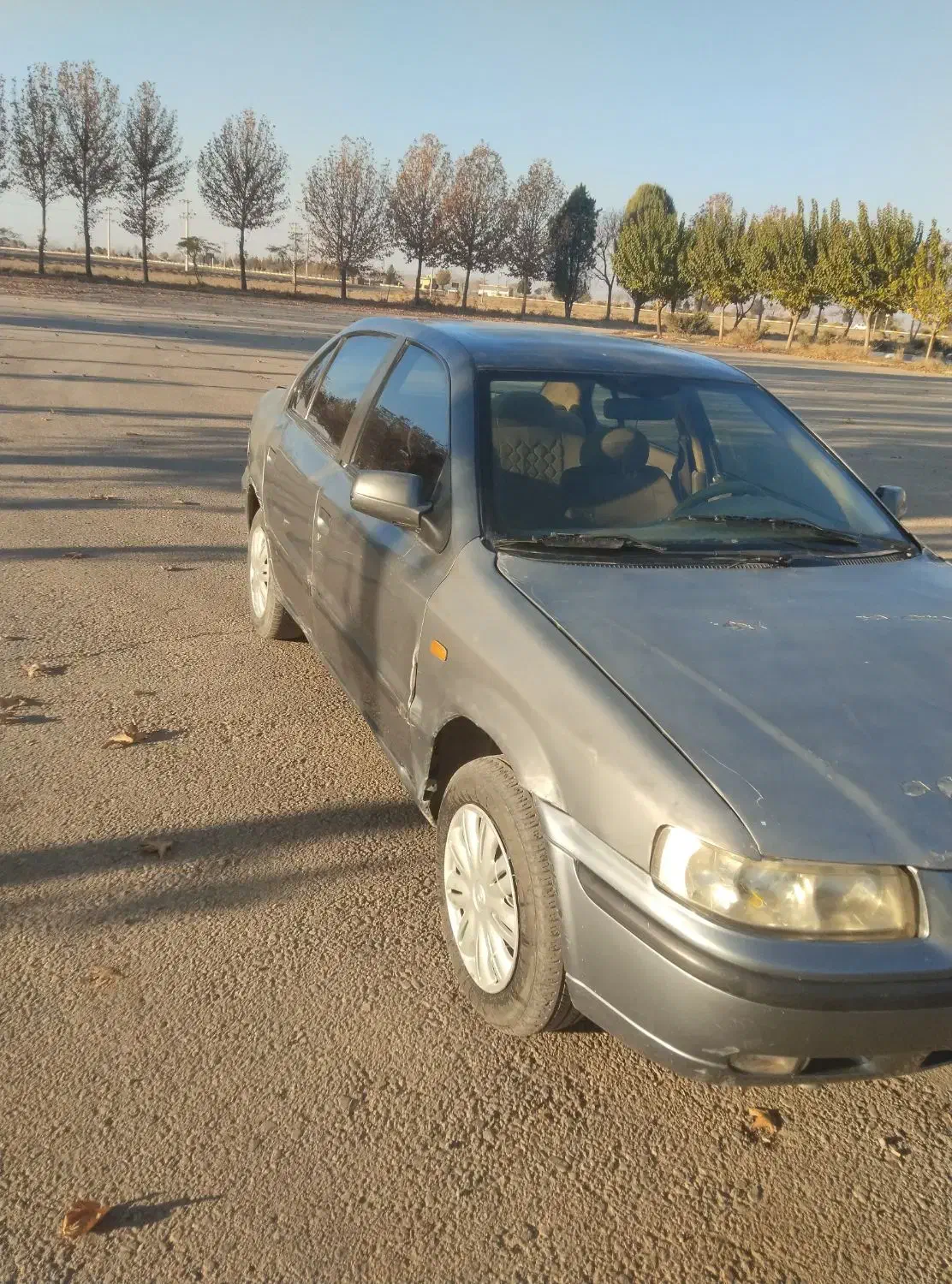 سمند مدل ۸۵ خاکستری رنگ|خودرو سواری و وانت|نیشابور, امام خمینی|دیوار