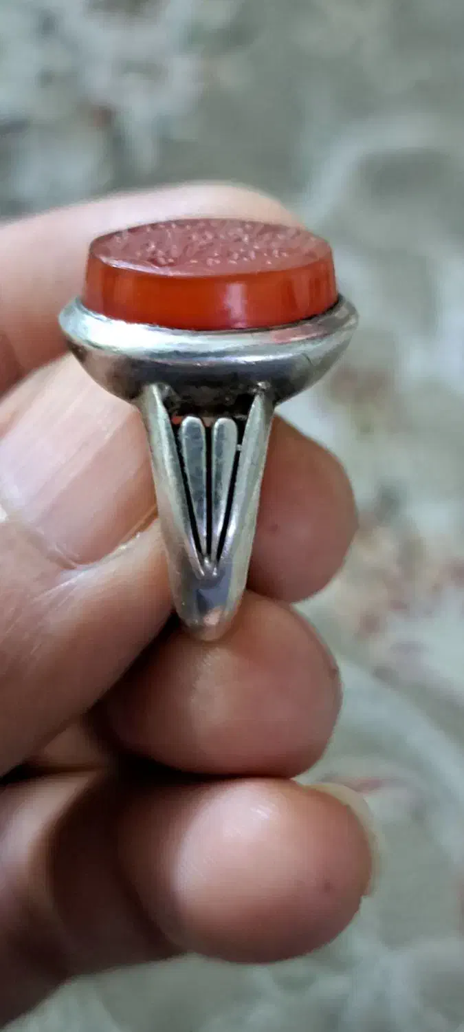 ۲عدد انگشتر شرف ویمنی حکاکی|جواهرات|مشهد, گلبرگ شمالی|دیوار