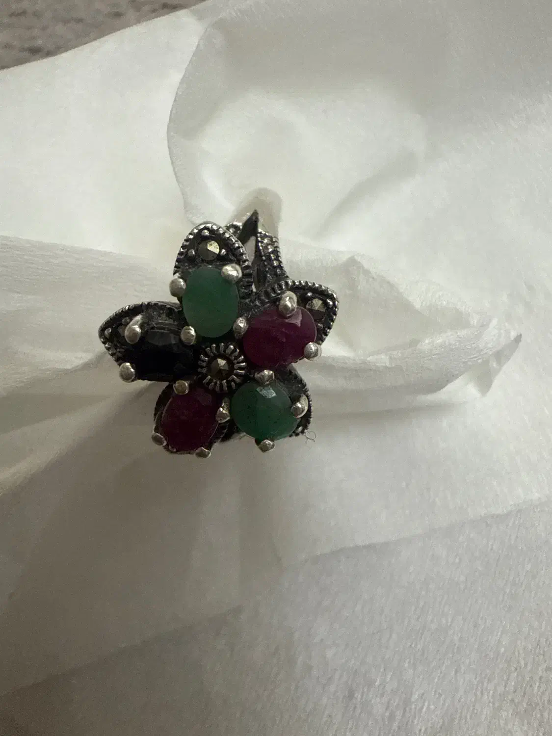 نیم ست نقره قدیمی|جواهرات|اردبیل, |دیوار