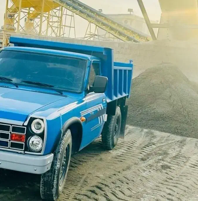 حمل شن ماسه مخلوط خاک باغچه نخاله نیسان کمپرس|خدمات حمل و نقل|زاهدان, |دیوار