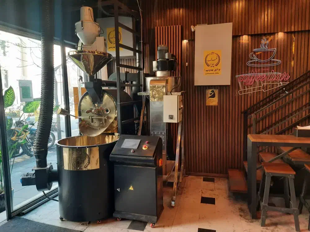 دستگاه روستر قهوه ۱۵کیلو رستر پخت دانه رست دان سبز|کافیشاپ و رستوران|اصفهان, چرخاب|دیوار