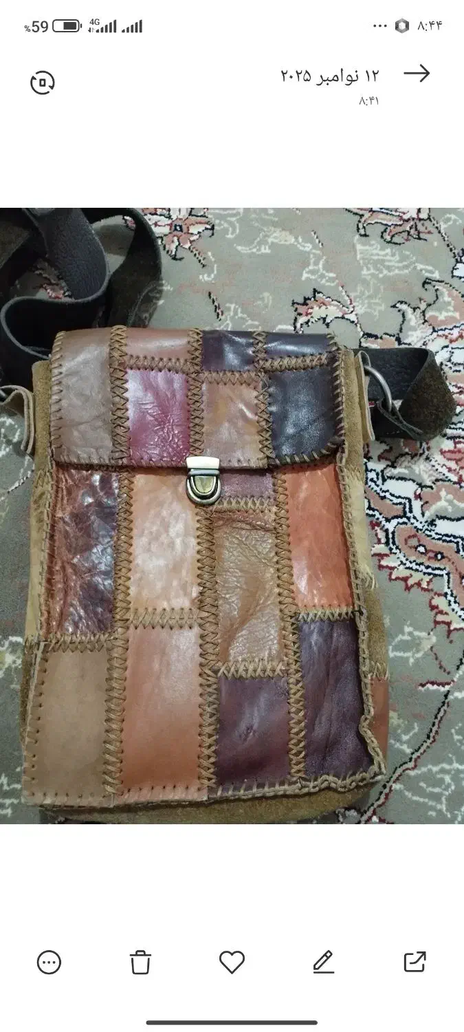 کیف تمام چرم چهل تیکه|کیف، کفش، کمربند|خرم‌آباد, |دیوار