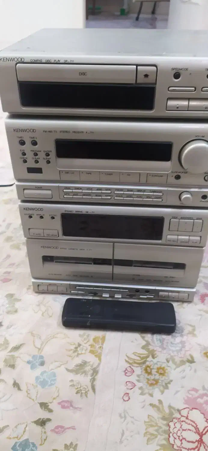 ضبط ۴ طبقه ای کنوود|سیستم صوتی خانگی|تهران, کیانشهر|دیوار