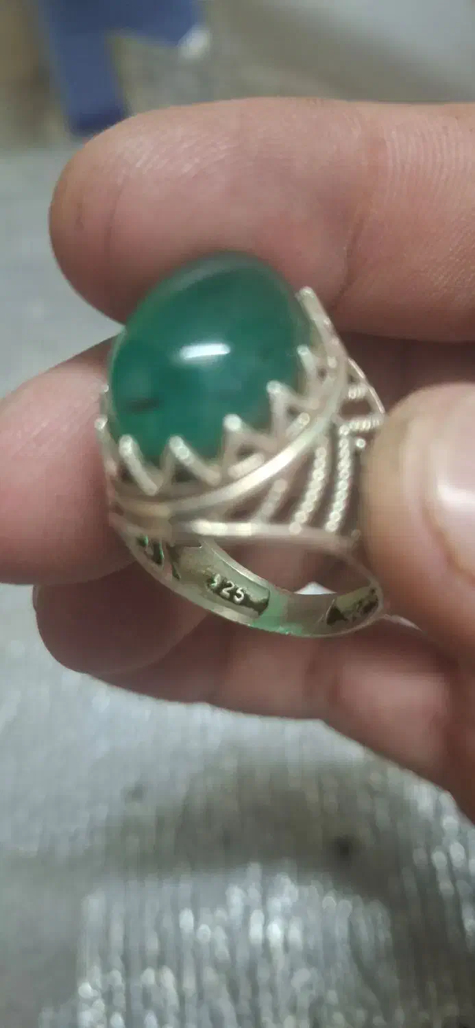 انشگتر نقره سنگ عقیق|جواهرات|شیراز, کوشک میدان|دیوار